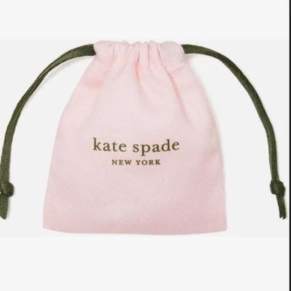 Kate Spade Green and Gold Chandelier Earrings - Picture 2 of 5